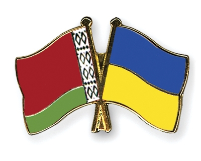 Fahnen Pins Belarus Ukraine