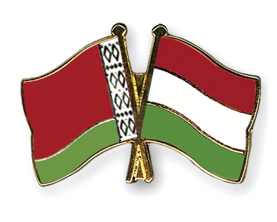 Fahnen Pins Belarus Ungarn