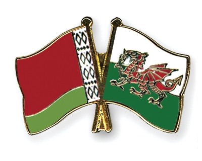 Fahnen Pins Belarus Wales