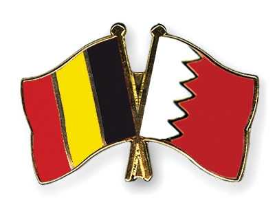 Fahnen Pins Belgien Bahrain