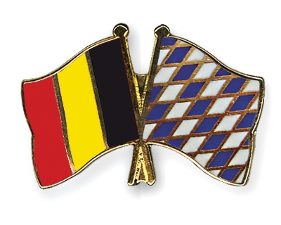 Fahnen Pins Belgien Bayern