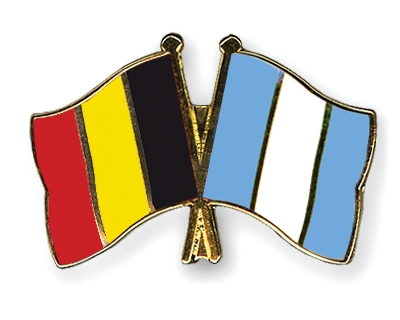 Fahnen Pins Belgien Guatemala