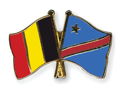 Fahnen Pins Belgien Kongo-Demokratische-Republik