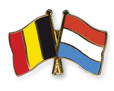 Fahnen Pins Belgien Luxemburg