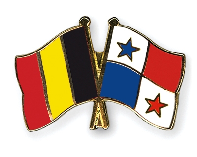 Fahnen Pins Belgien Panama