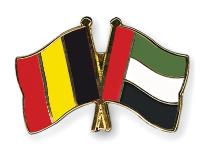 Fahnen Pins Belgien Ver-Arab-Emirate