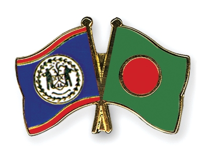 Fahnen Pins Belize Bangladesch