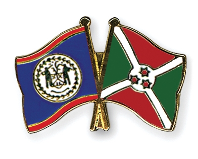 Fahnen Pins Belize Burundi