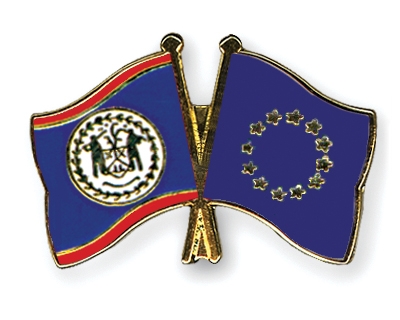 Fahnen Pins Belize Europa