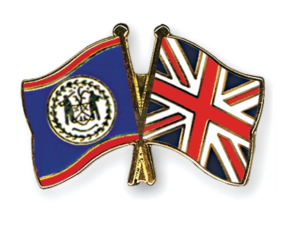 Fahnen Pins Belize Grossbritannien