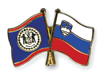 Fahnen Pins Belize Slowenien