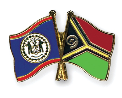 Fahnen Pins Belize Vanuatu