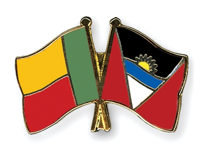 Fahnen Pins Benin Antigua-und-Barbuda