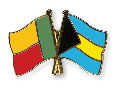 Fahnen Pins Benin Bahamas