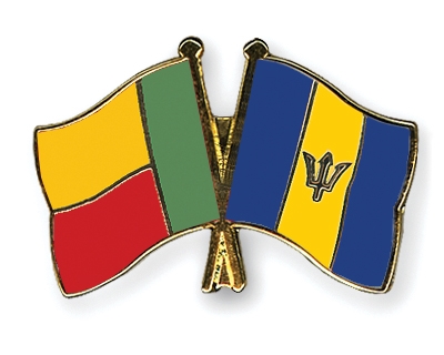 Fahnen Pins Benin Barbados