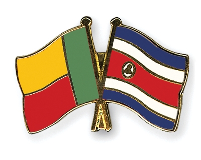 Fahnen Pins Benin Costa-Rica