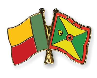 Fahnen Pins Benin Grenada
