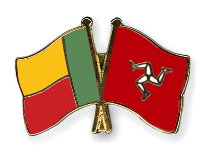 Fahnen Pins Benin Isle-of-Man