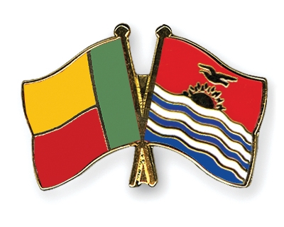 Fahnen Pins Benin Kiribati