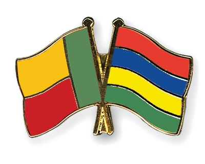 Fahnen Pins Benin Mauritius