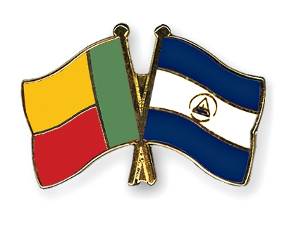 Fahnen Pins Benin Nicaragua