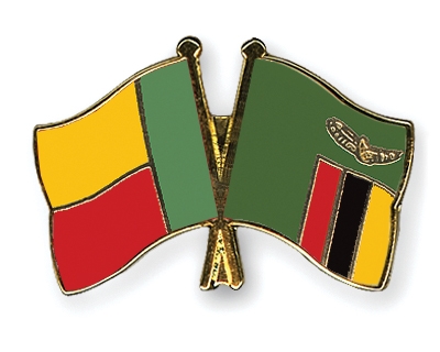 Fahnen Pins Benin Sambia