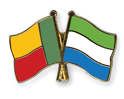 Fahnen Pins Benin Sierra-Leone