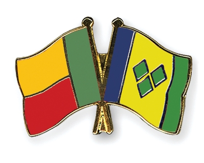 Fahnen Pins Benin St-Vincent-und-die-Grenadinen