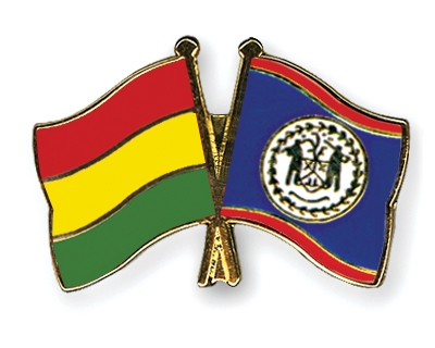 Fahnen Pins Bolivien Belize