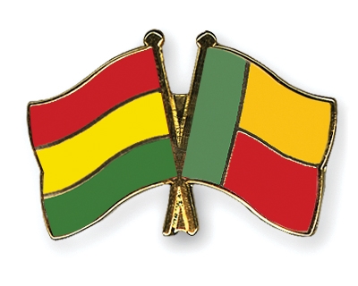 Fahnen Pins Bolivien Benin