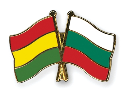 Fahnen Pins Bolivien Bulgarien