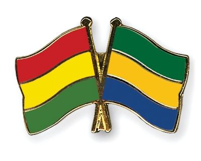 Fahnen Pins Bolivien Gabun