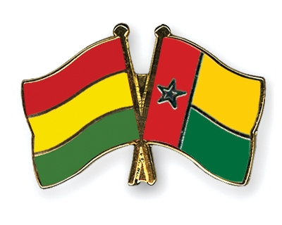 Fahnen Pins Bolivien Guinea-Bissau