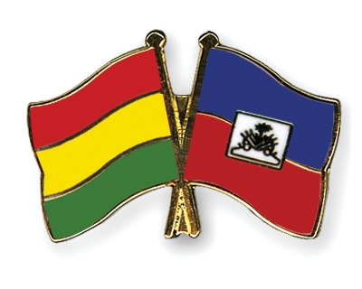 Fahnen Pins Bolivien Haiti