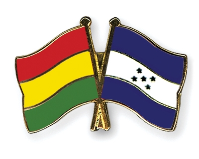 Fahnen Pins Bolivien Honduras