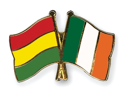 Fahnen Pins Bolivien Irland