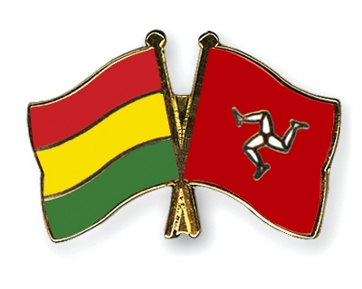 Fahnen Pins Bolivien Isle-of-Man