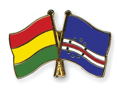 Fahnen Pins Bolivien Kap-Verde