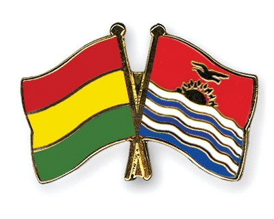 Fahnen Pins Bolivien Kiribati