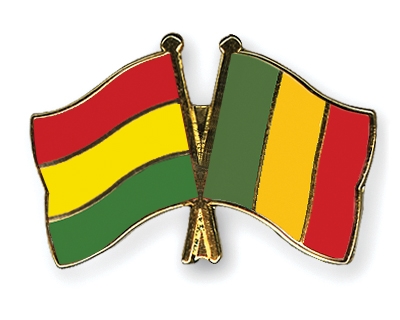 Fahnen Pins Bolivien Mali