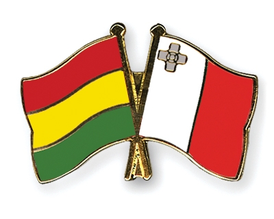 Fahnen Pins Bolivien Malta