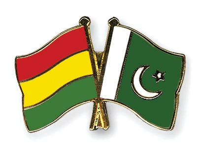 Fahnen Pins Bolivien Pakistan