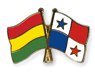 Fahnen Pins Bolivien Panama