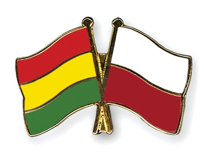 Fahnen Pins Bolivien Polen