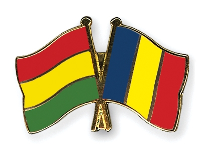 Fahnen Pins Bolivien Rumnien