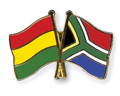 Fahnen Pins Bolivien Sdafrika