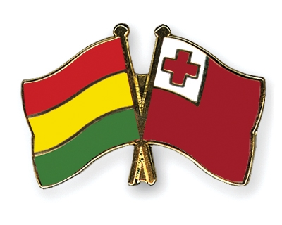 Fahnen Pins Bolivien Tonga