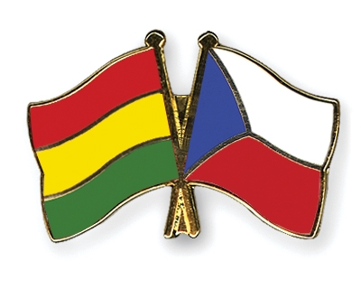 Fahnen Pins Bolivien Tschechische-Republik