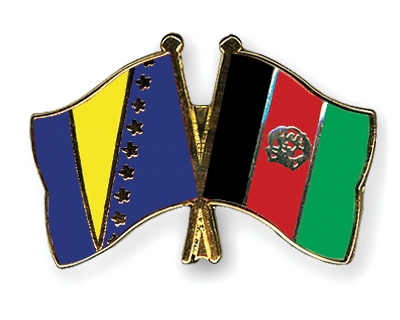 Fahnen Pins Bosnien-und-Herzegowina Afghanistan