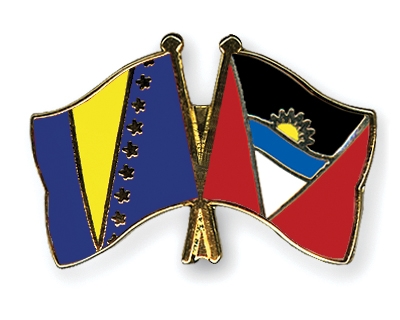 Fahnen Pins Bosnien-und-Herzegowina Antigua-und-Barbuda